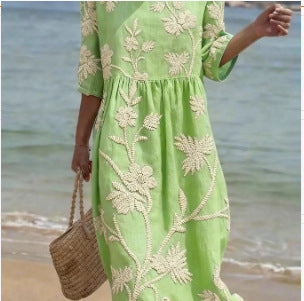 Jade | Abito Elegante Floreale