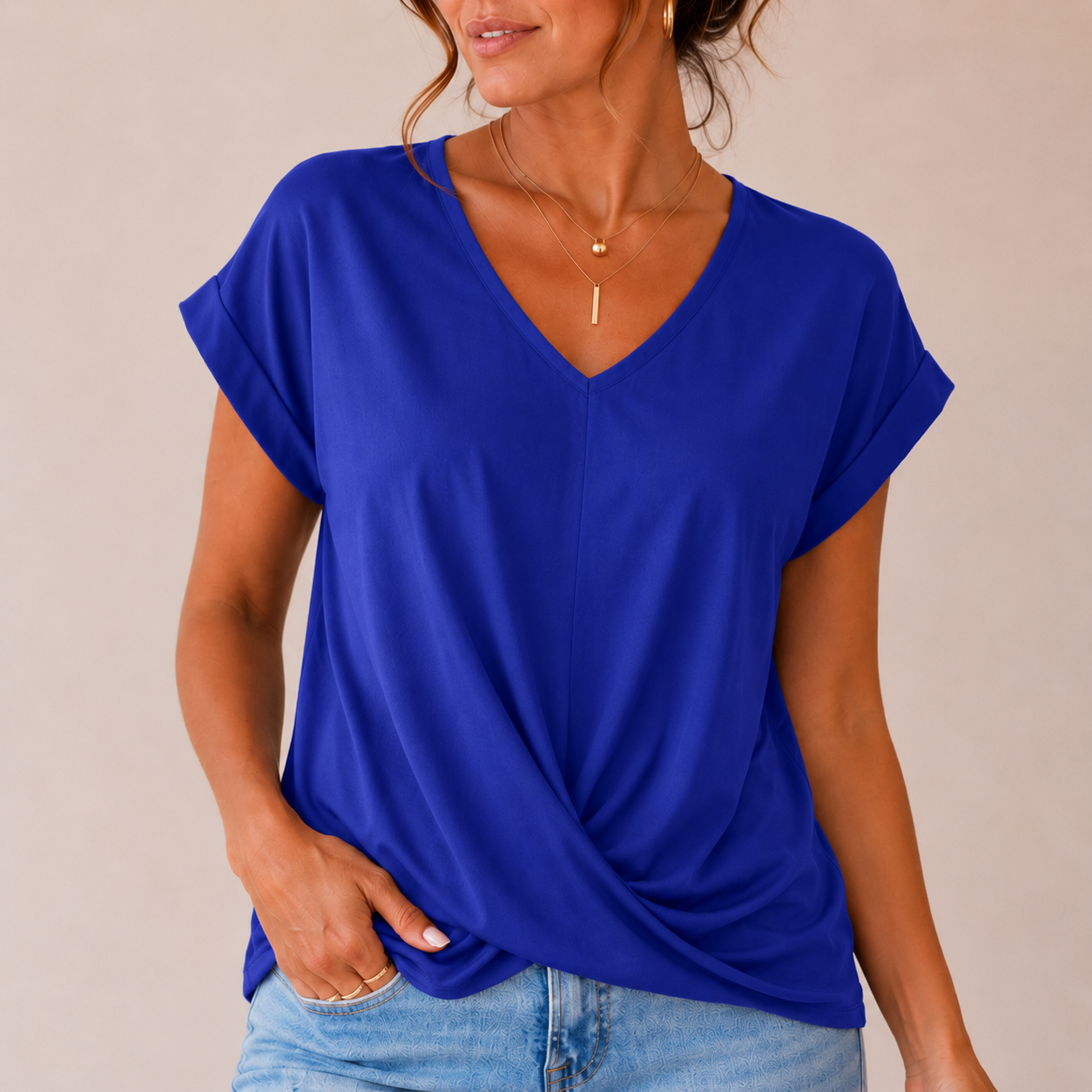 Giulia | Blusa Incrociata Morbida