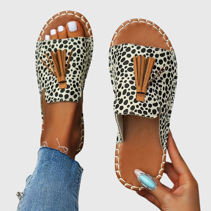 MilenaModa | Sandali Bohémien con Pompon Pauline