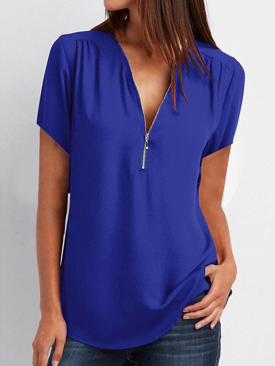 Gwen | Blusa Chic con Zip
