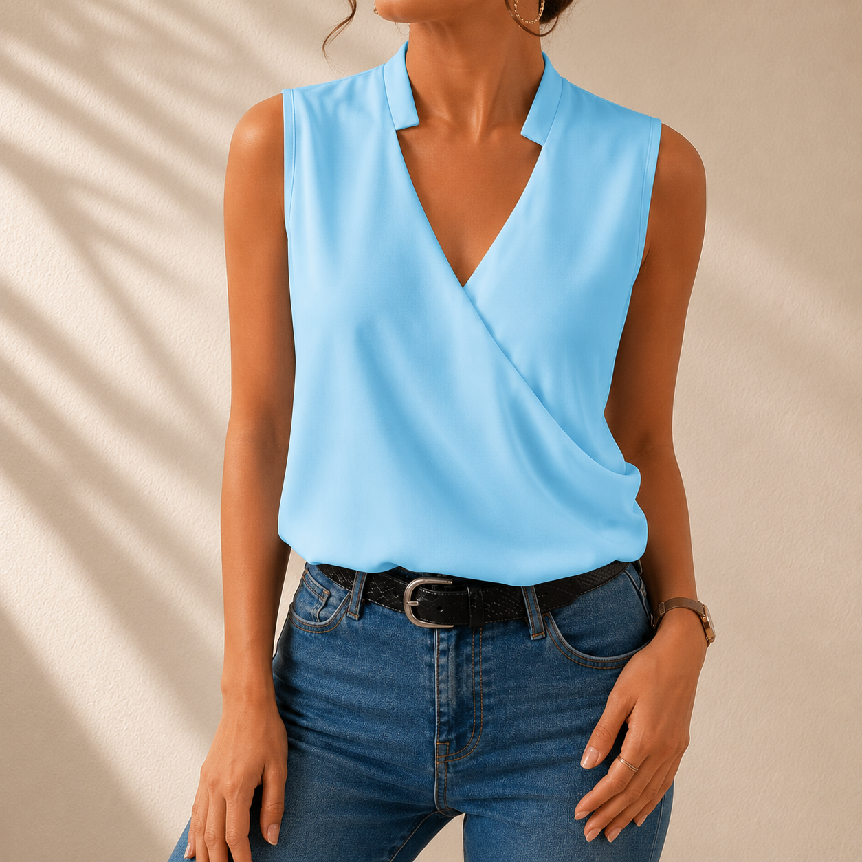 Imelda | Blusa Elegante Incrociata