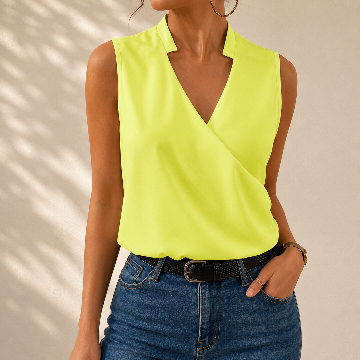 Imelda | Blusa Elegante Incrociata