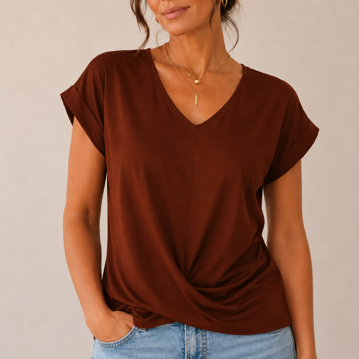 Giulia | Blusa Incrociata Morbida