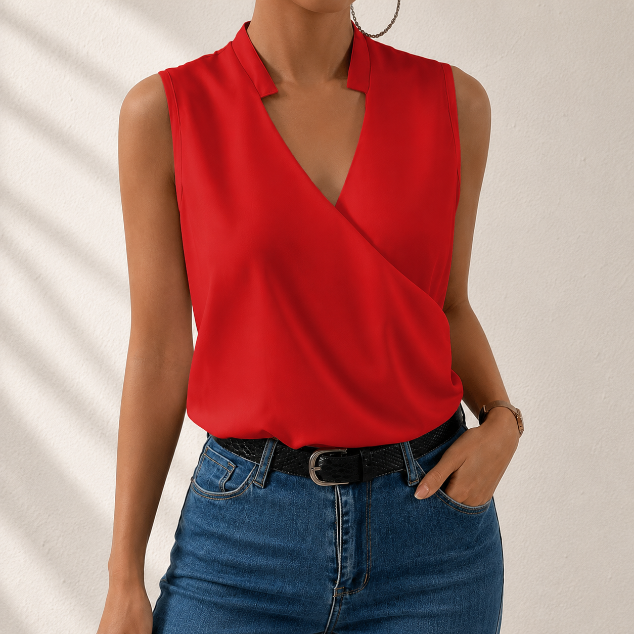 Imelda | Blusa Elegante Incrociata