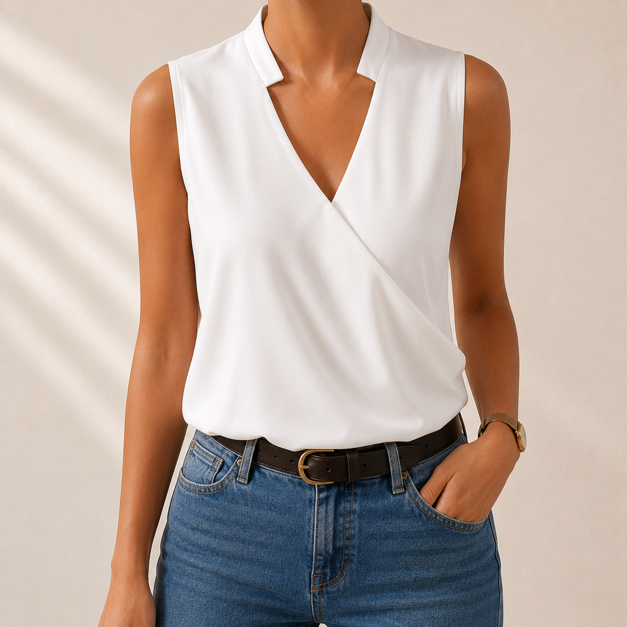 Imelda | Blusa Elegante Incrociata