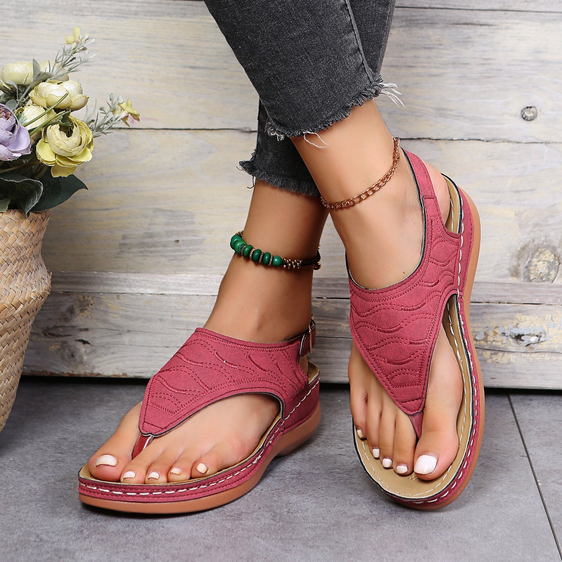 MilenaModa | Sandali Comfort Ergonomico Adèle