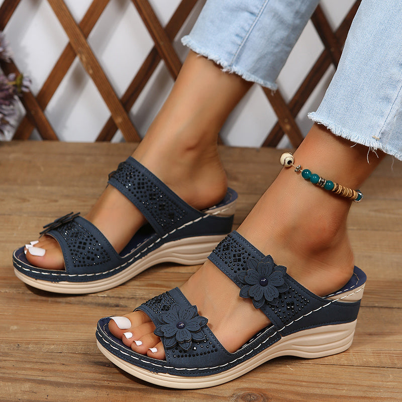 MilenaModa | Sandali Comfort con Zeppa Suzanne