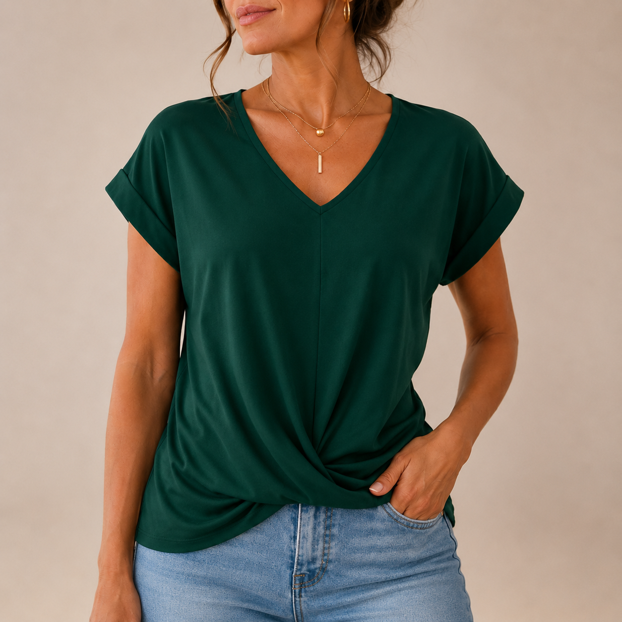 Giulia | Blusa Incrociata Morbida
