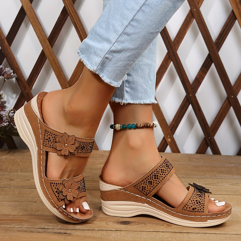 MilenaModa | Sandali Comfort con Zeppa Suzanne