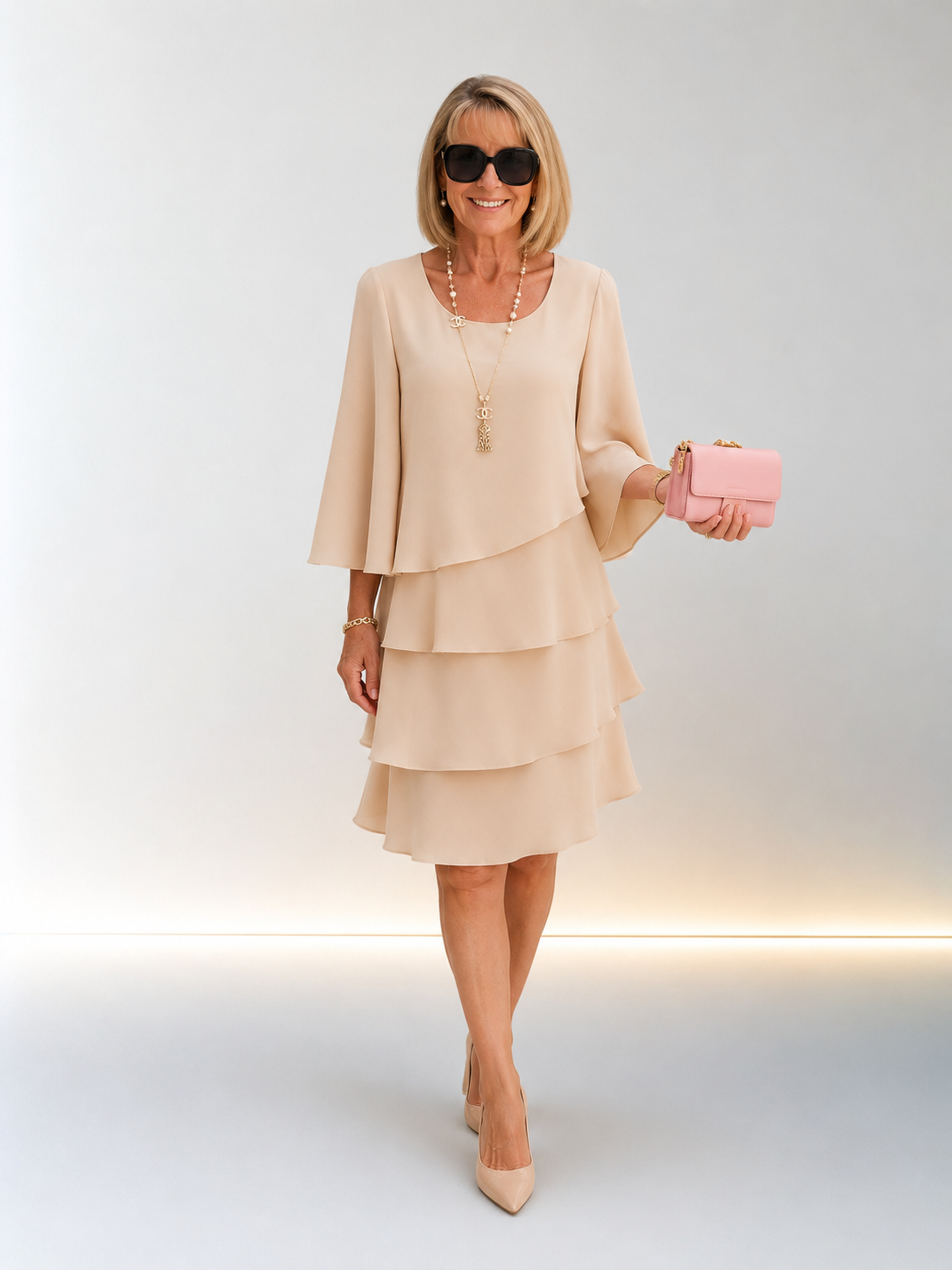 Patricia | Abito Elegante con Volant