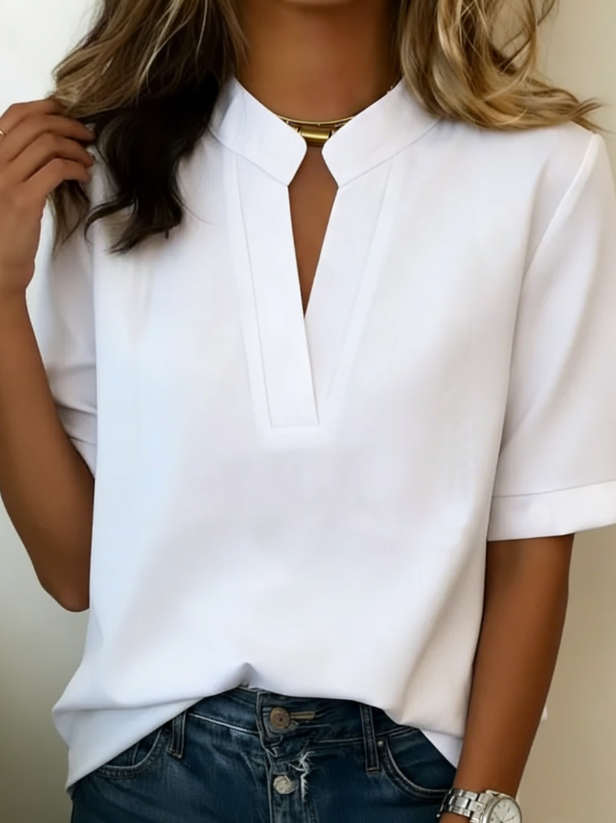 Alessia | Camicia a Maniche Corte Relaxed