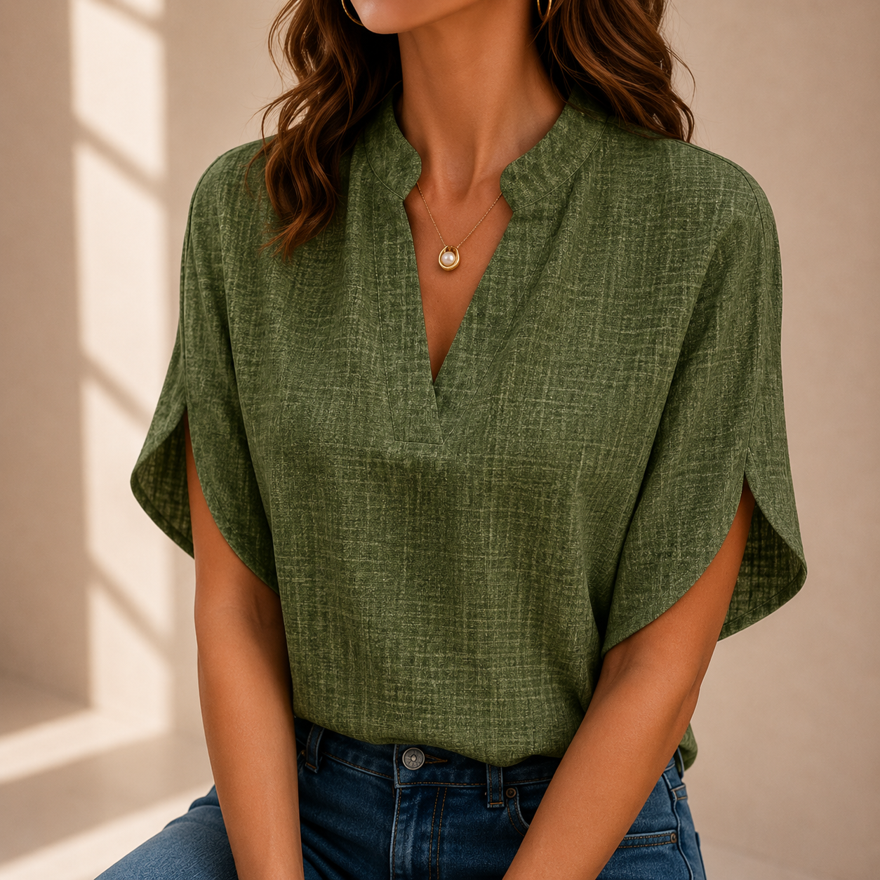 Mirella | Blusa Elegante dal Fascino Raffinato