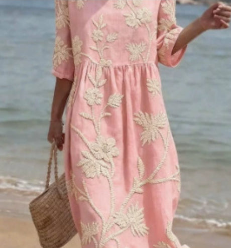 Jade | Abito Elegante Floreale