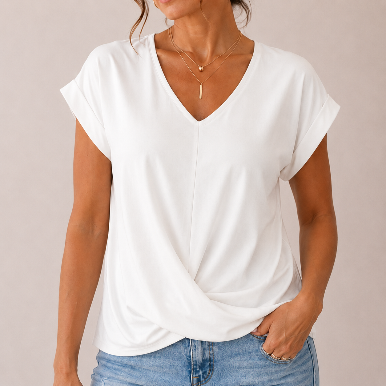 Giulia | Blusa Incrociata Morbida