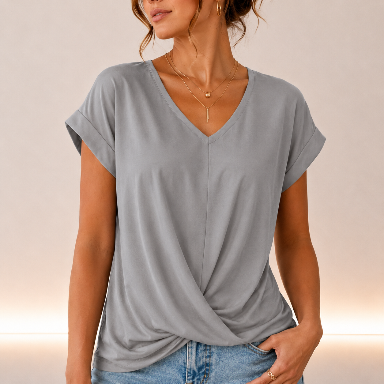 Giulia | Blusa Incrociata Morbida