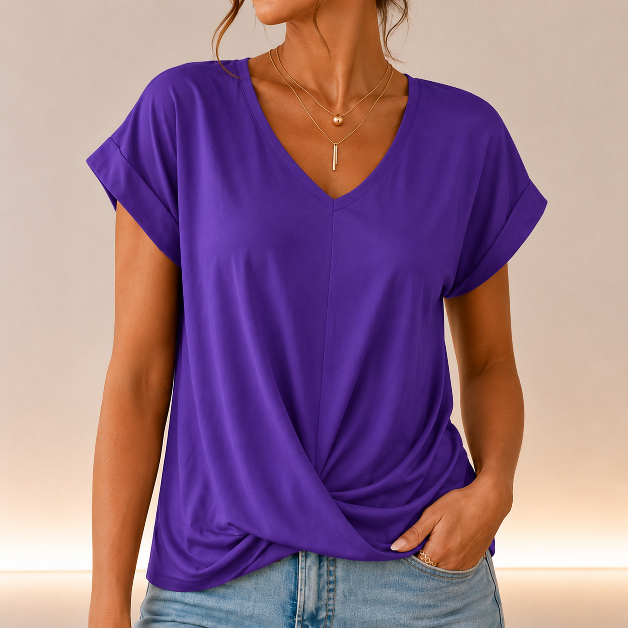 Giulia | Blusa Incrociata Morbida