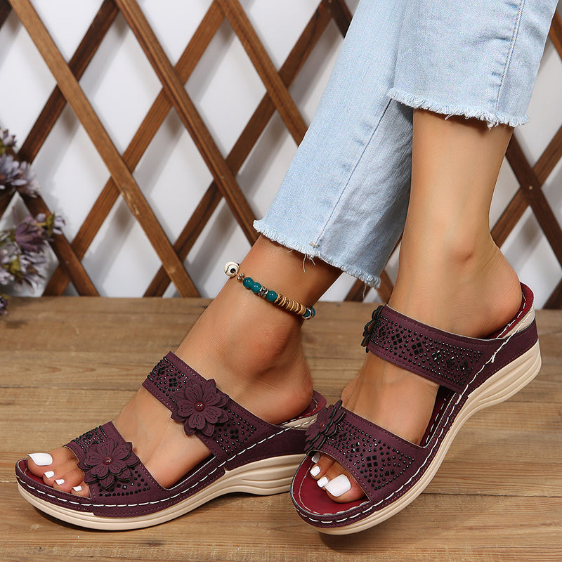 MilenaModa | Sandali Comfort con Zeppa Suzanne