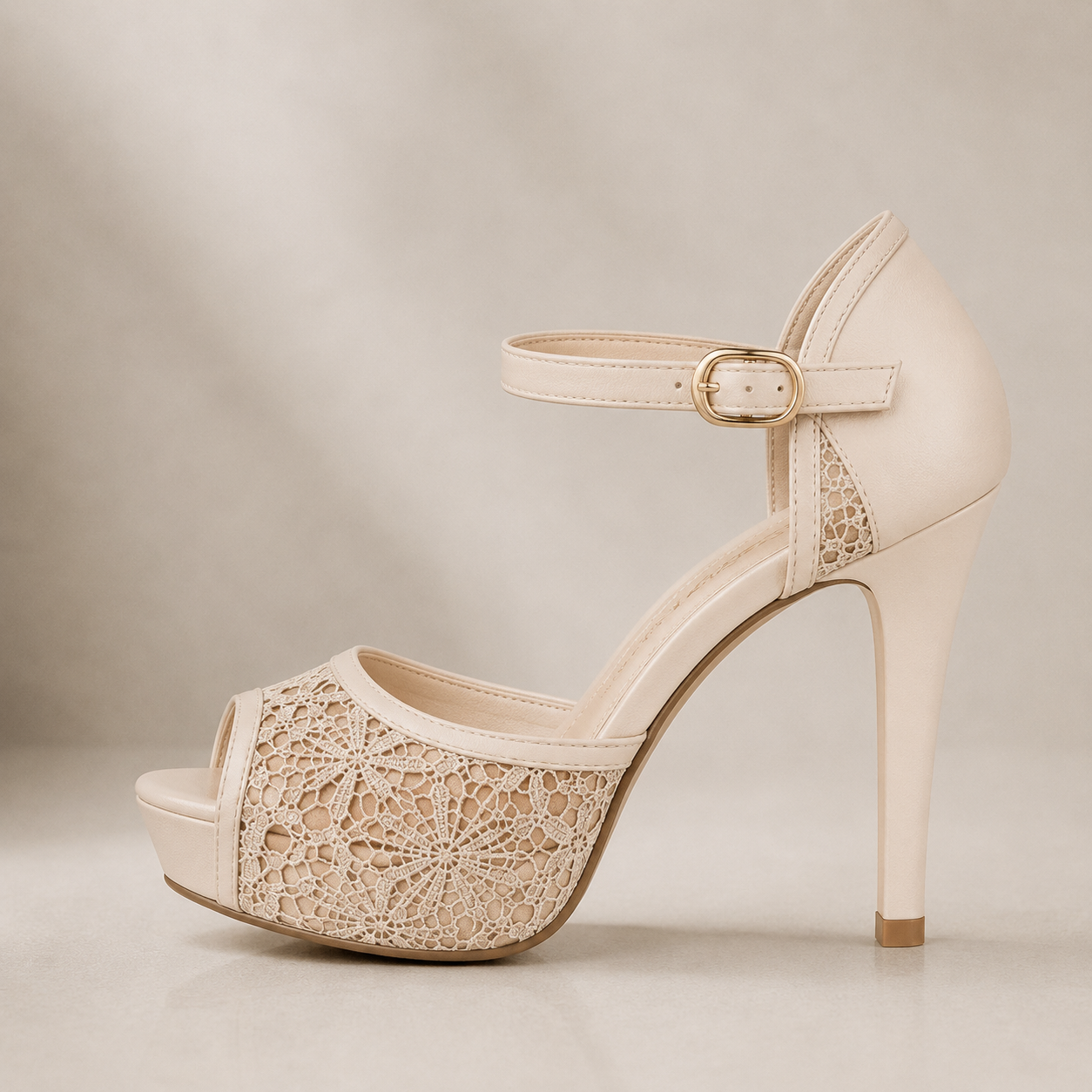 Lorena Varelli | Tacchi Eleganti in Pizzo Raffinato