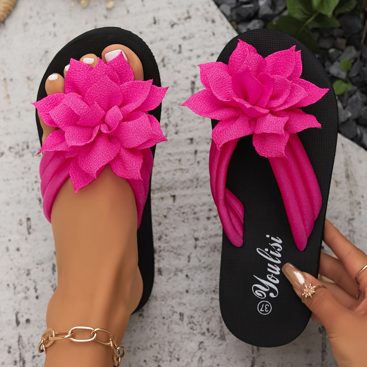 MilenaModa | Sandali Fiore Elegante Sandrine