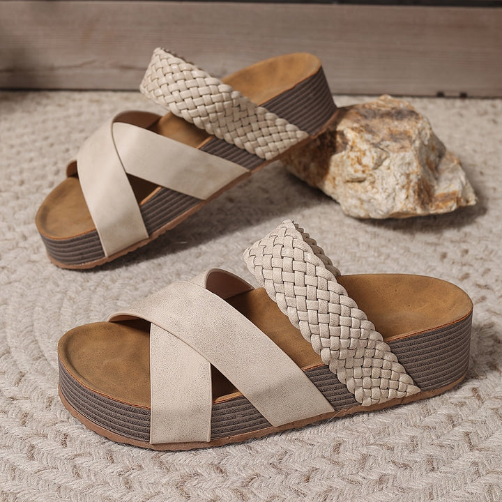 MilenaModa | Sandali Eleganza Intrecciata Valérie