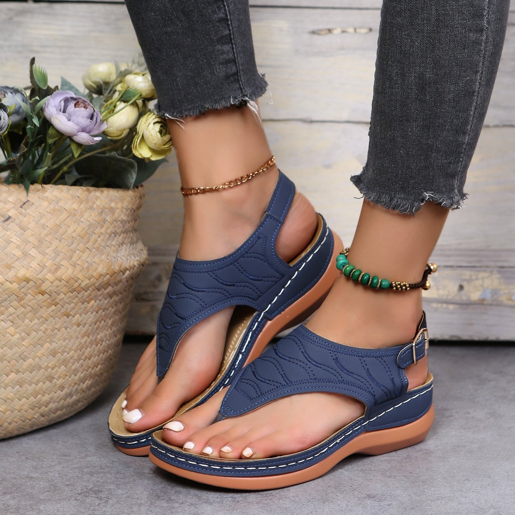 MilenaModa | Sandali Comfort Ergonomico Adèle