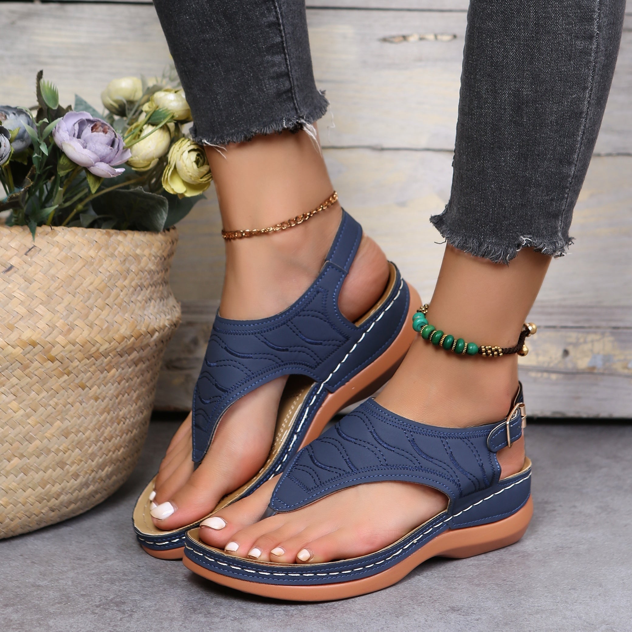 MilenaModa | Sandali Comfort Ergonomico Adèle