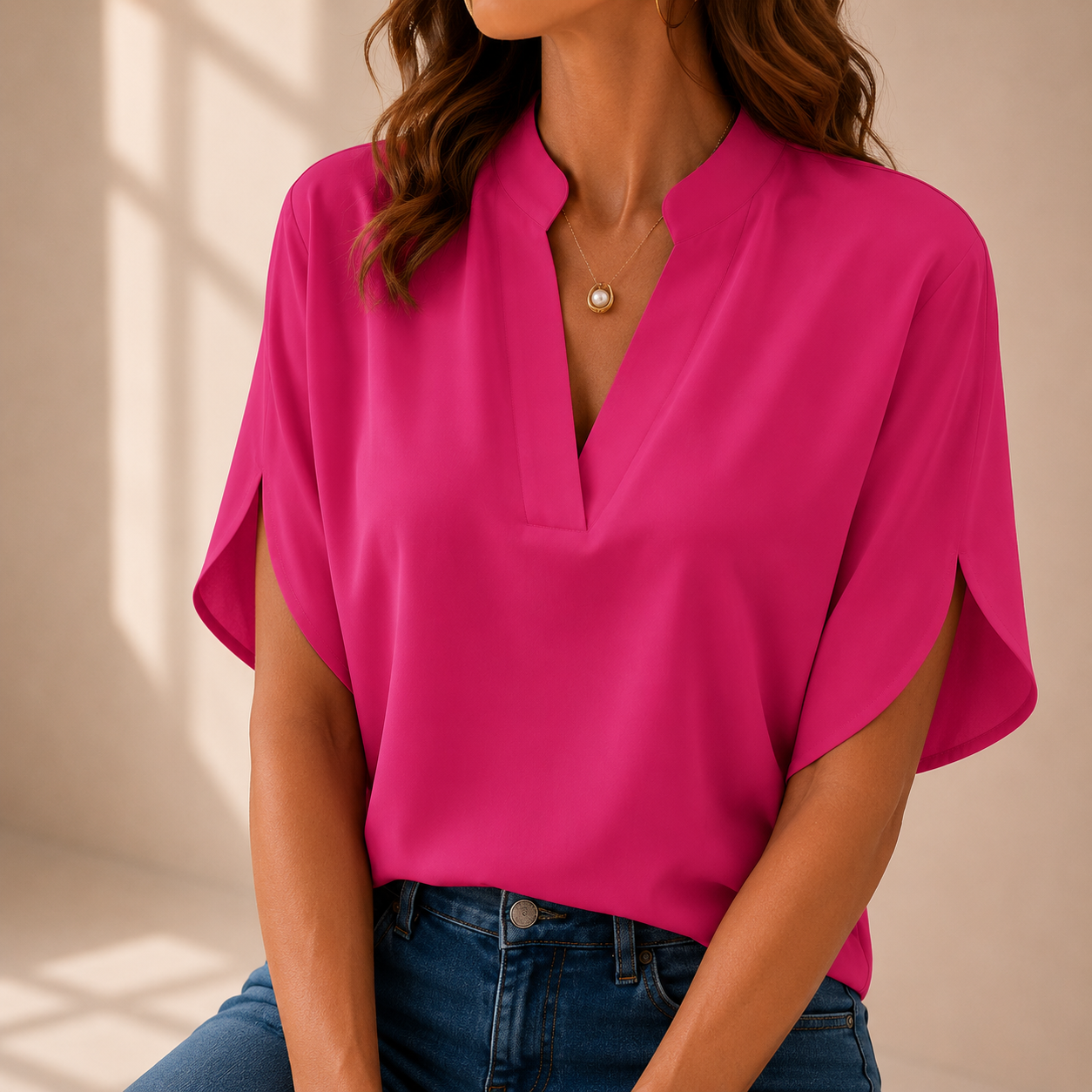 Mirella | Blusa Elegante dal Fascino Raffinato