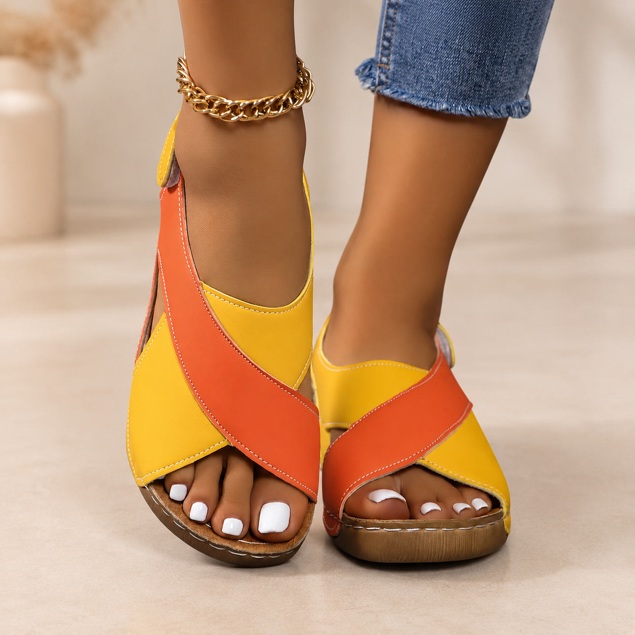 MilenaModa | Sandali Ergonomici Comfort Brigitte