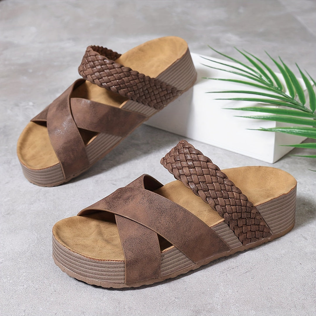 MilenaModa | Sandali Eleganza Intrecciata Valérie
