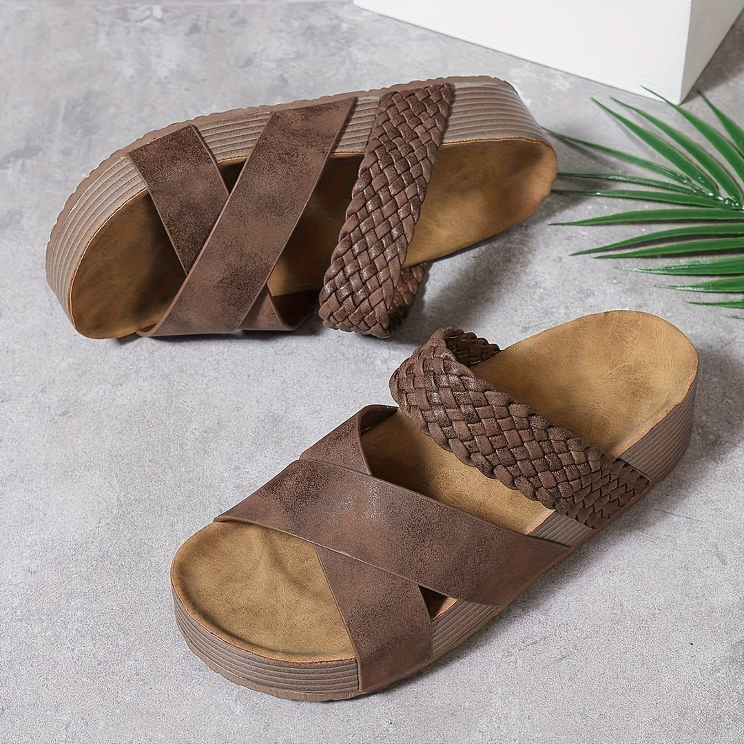 MilenaModa | Sandali Eleganza Intrecciata Valérie