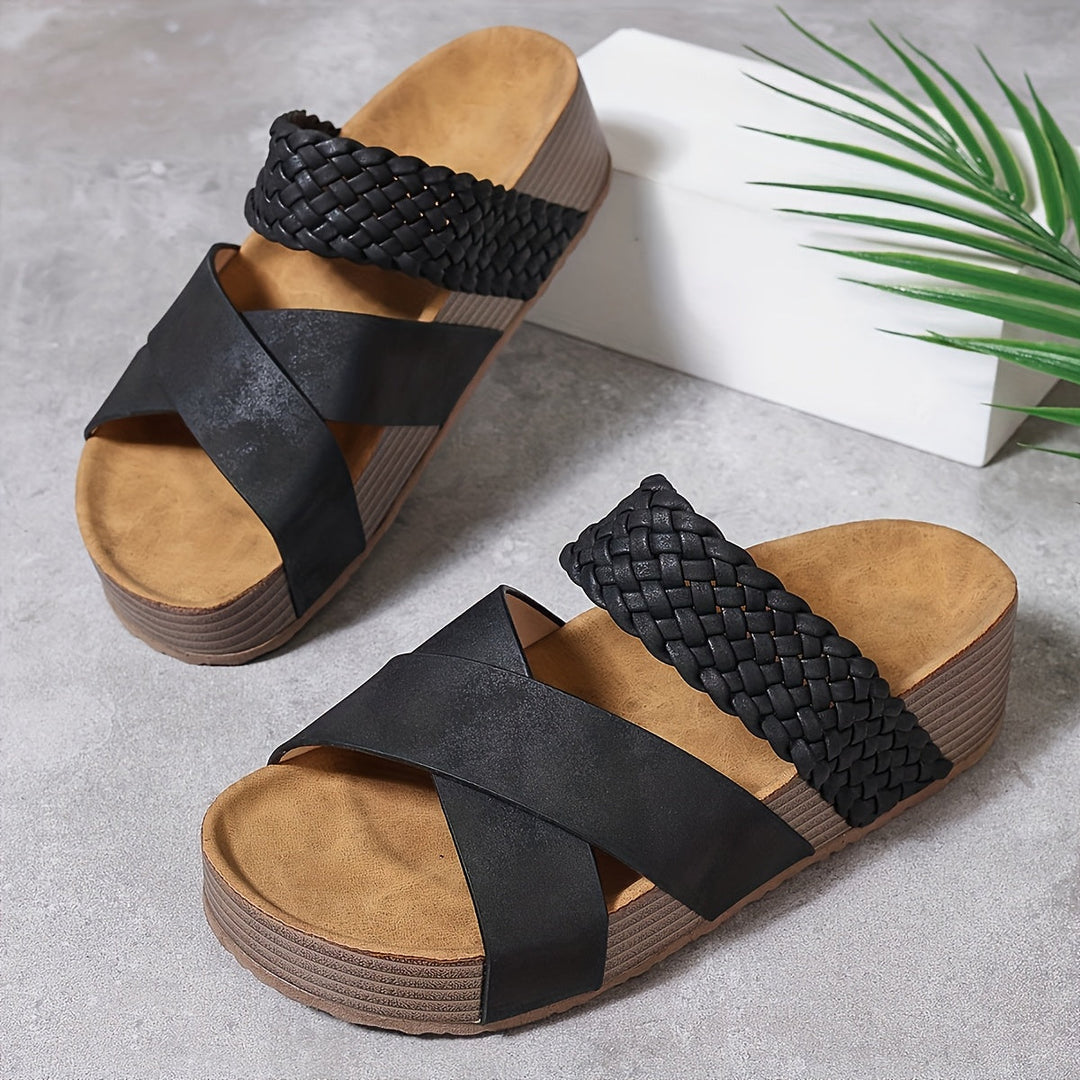 MilenaModa | Sandali Eleganza Intrecciata Valérie