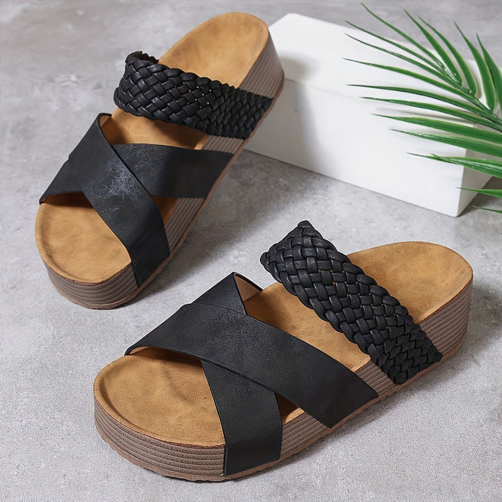 MilenaModa | Sandali Eleganza Intrecciata Valérie