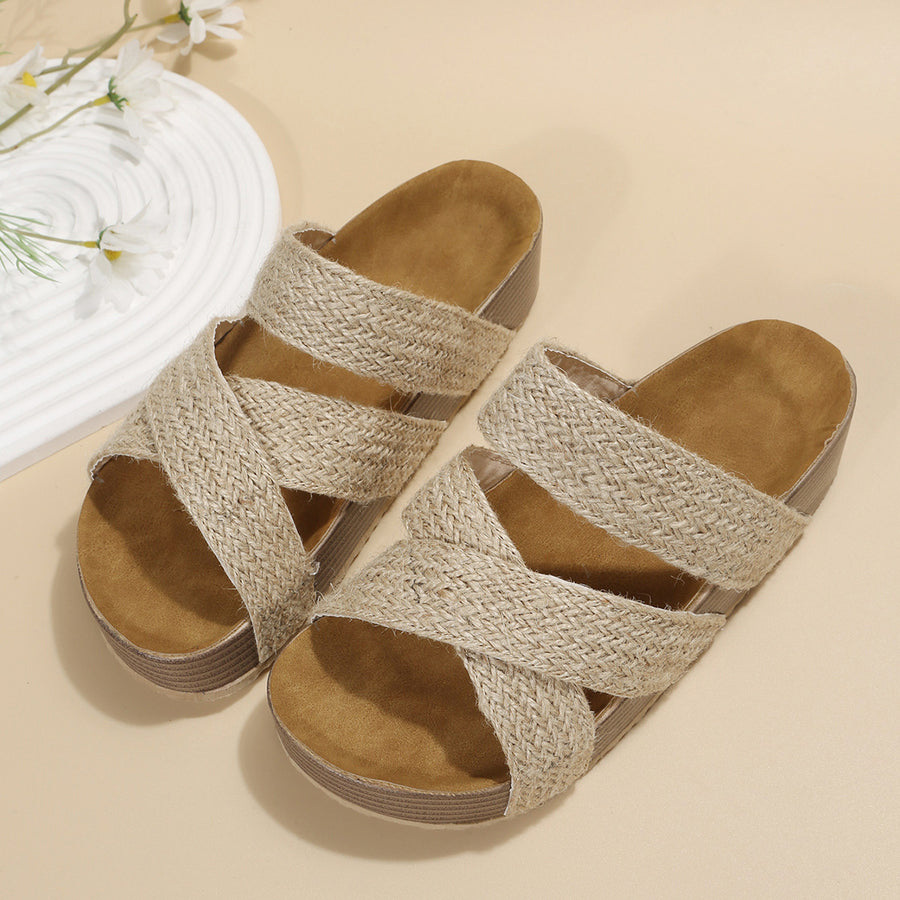 MilenaModa | Sandali Eleganza Intrecciata Valérie