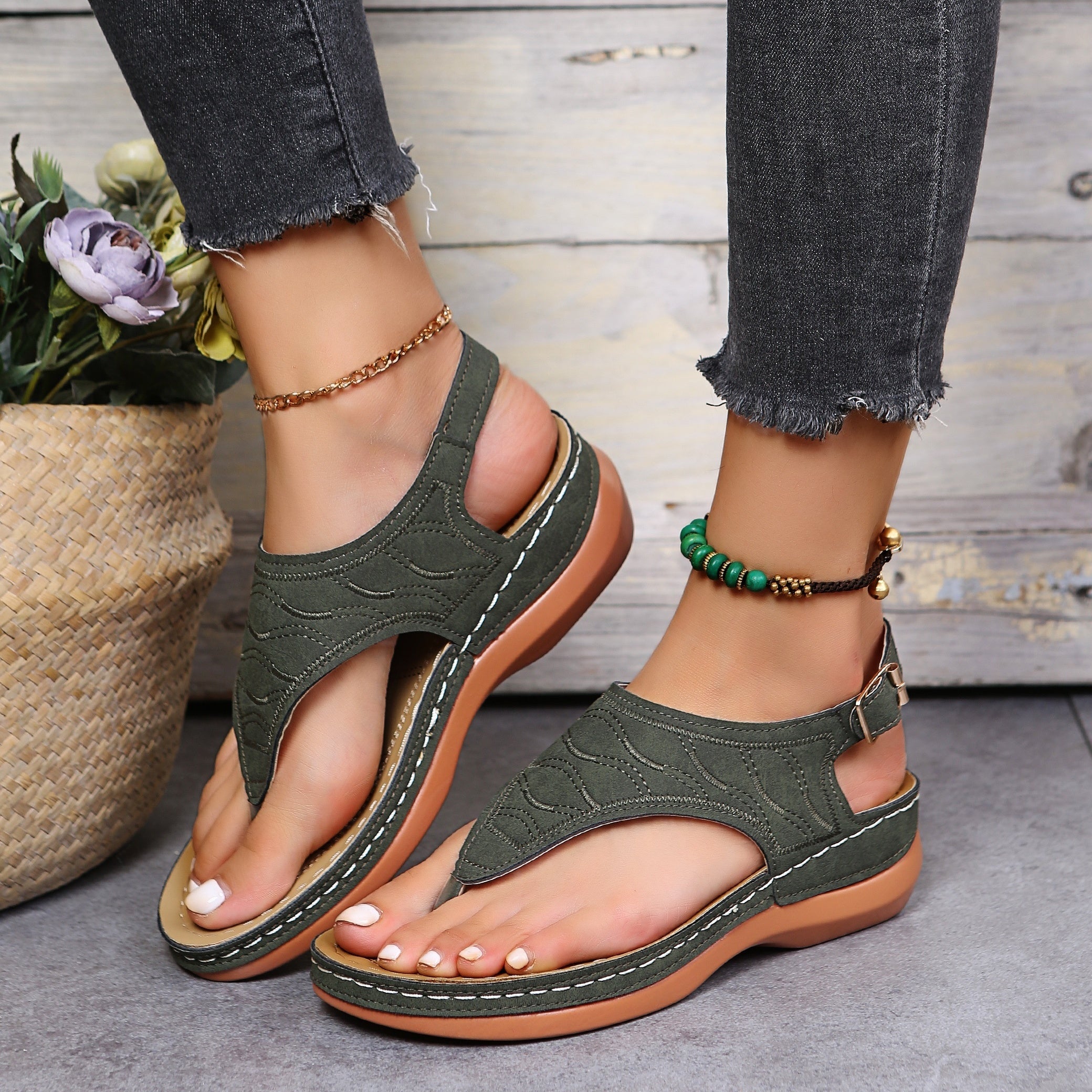 MilenaModa | Sandali Comfort Ergonomico Adèle