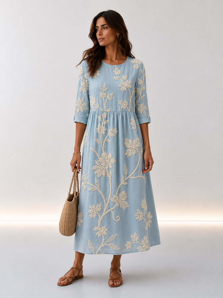 Jade | Abito Elegante Floreale