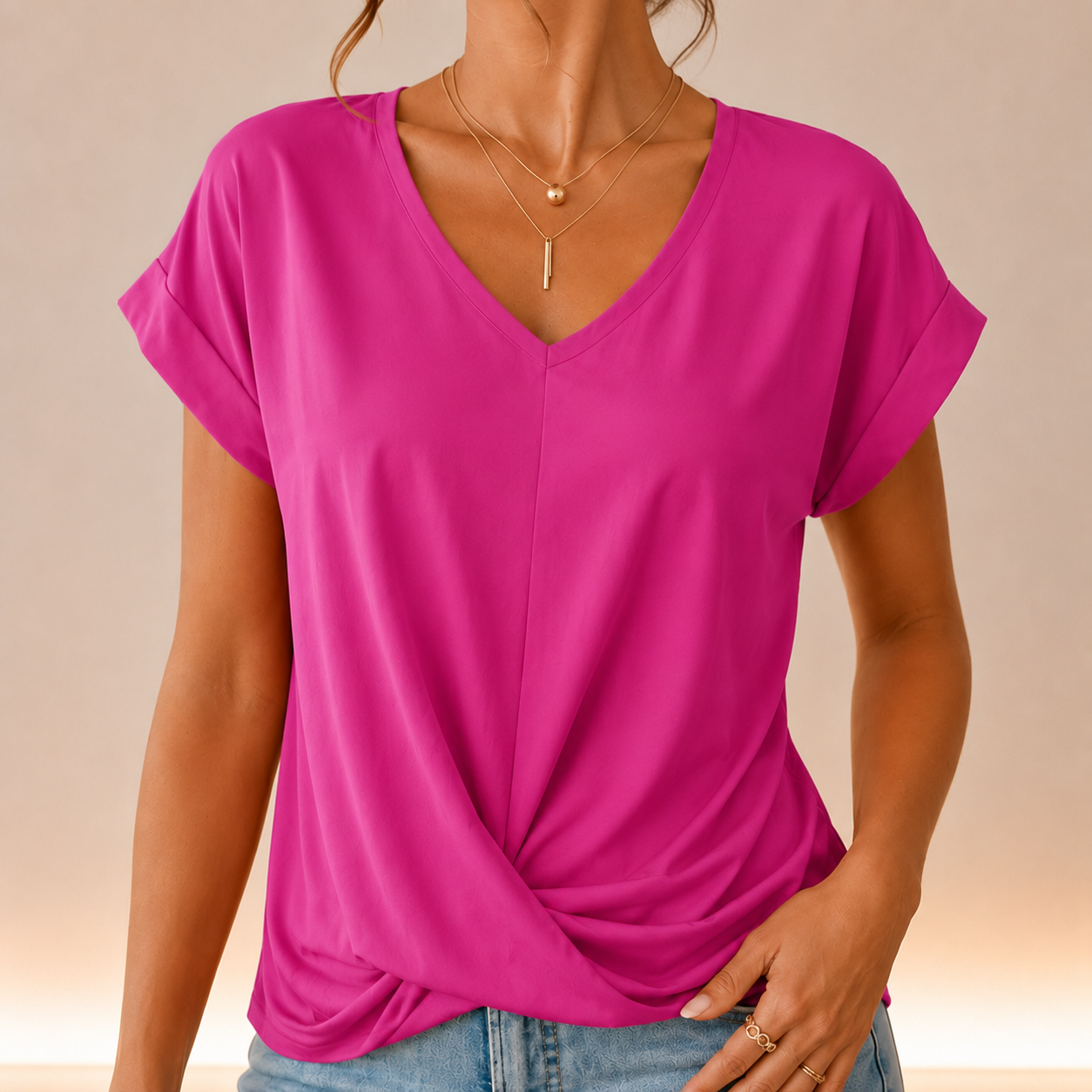 Giulia | Blusa Incrociata Morbida