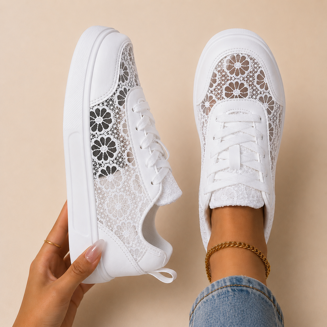 Elettra | Sneakers Eleganti in Pizzo