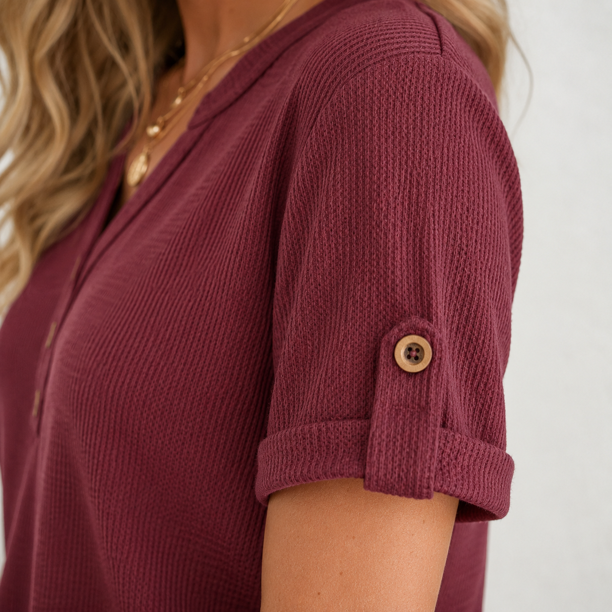 Paola | Camicia a maniche corte abbottonata