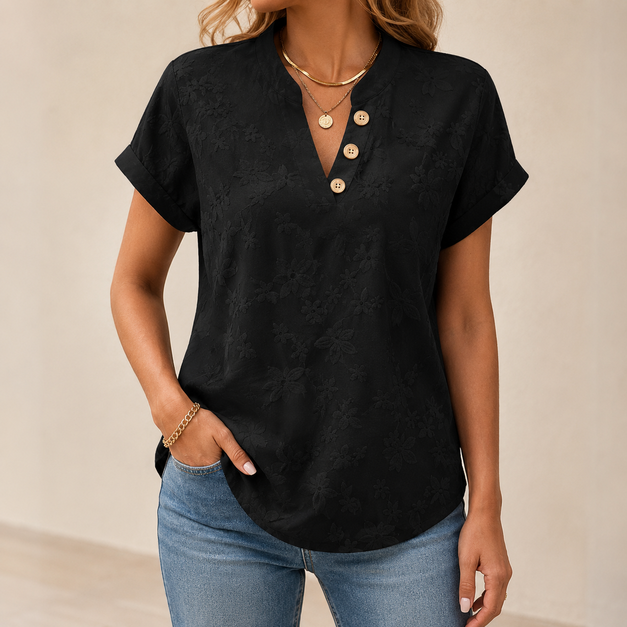 Nerina | Blusa Floreale Leggera