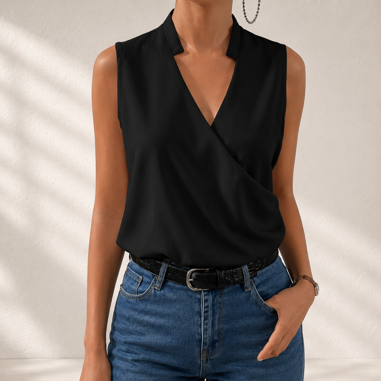 Imelda | Blusa Elegante Incrociata