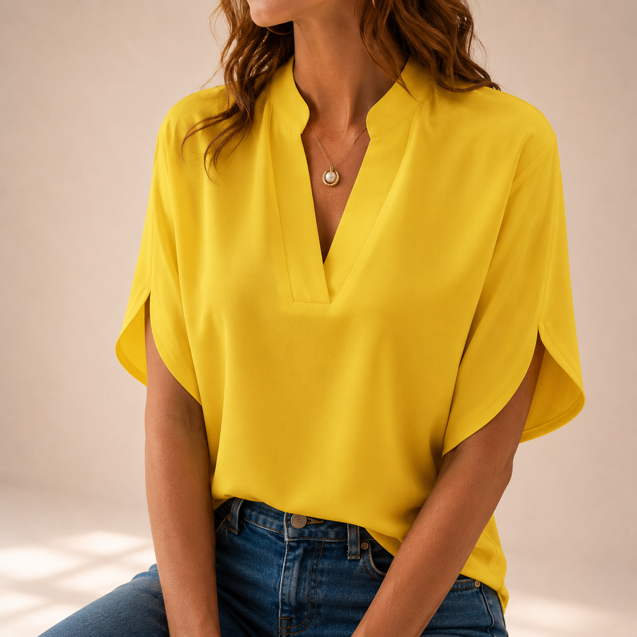 Mirella | Blusa Elegante dal Fascino Raffinato