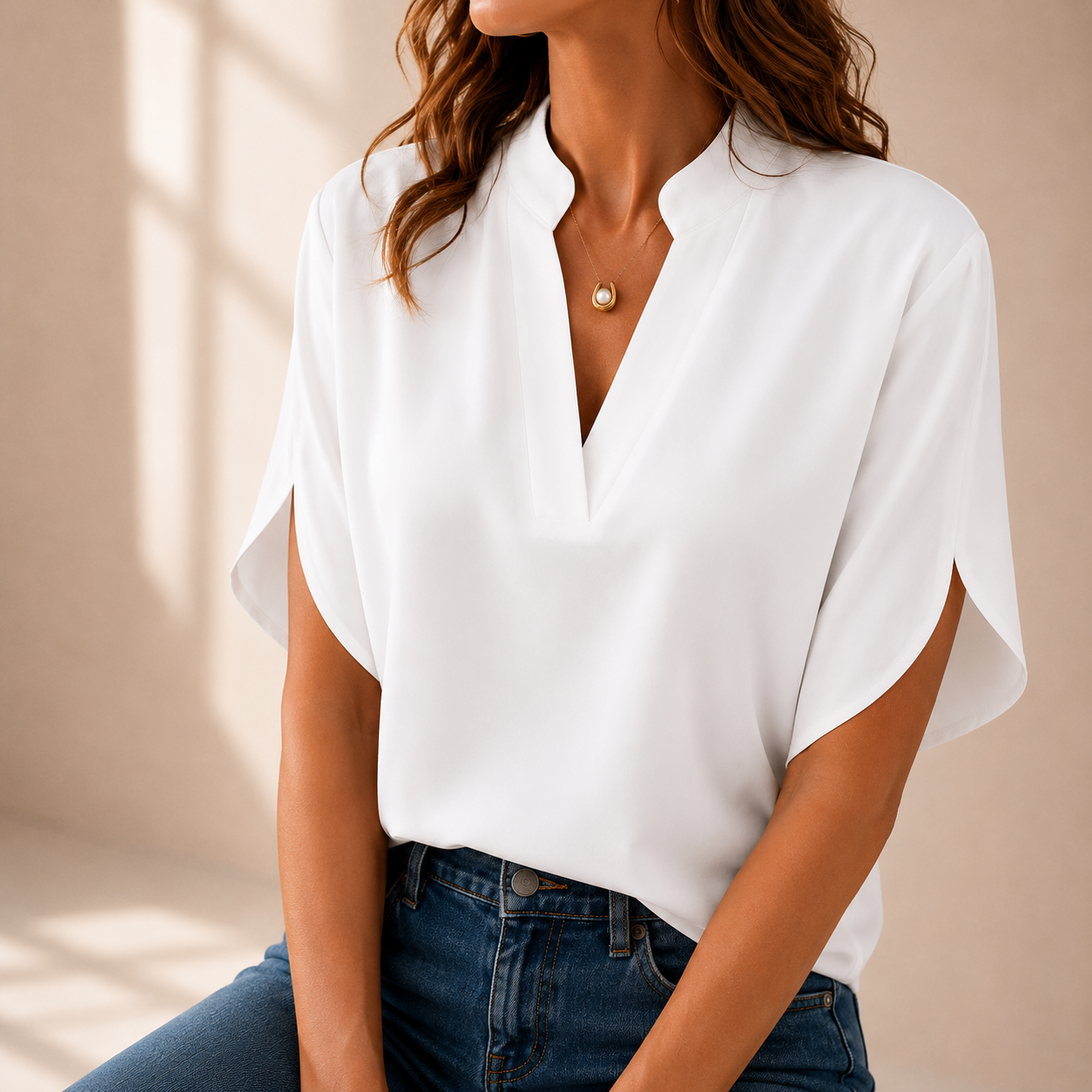 Mirella | Blusa Elegante dal Fascino Raffinato
