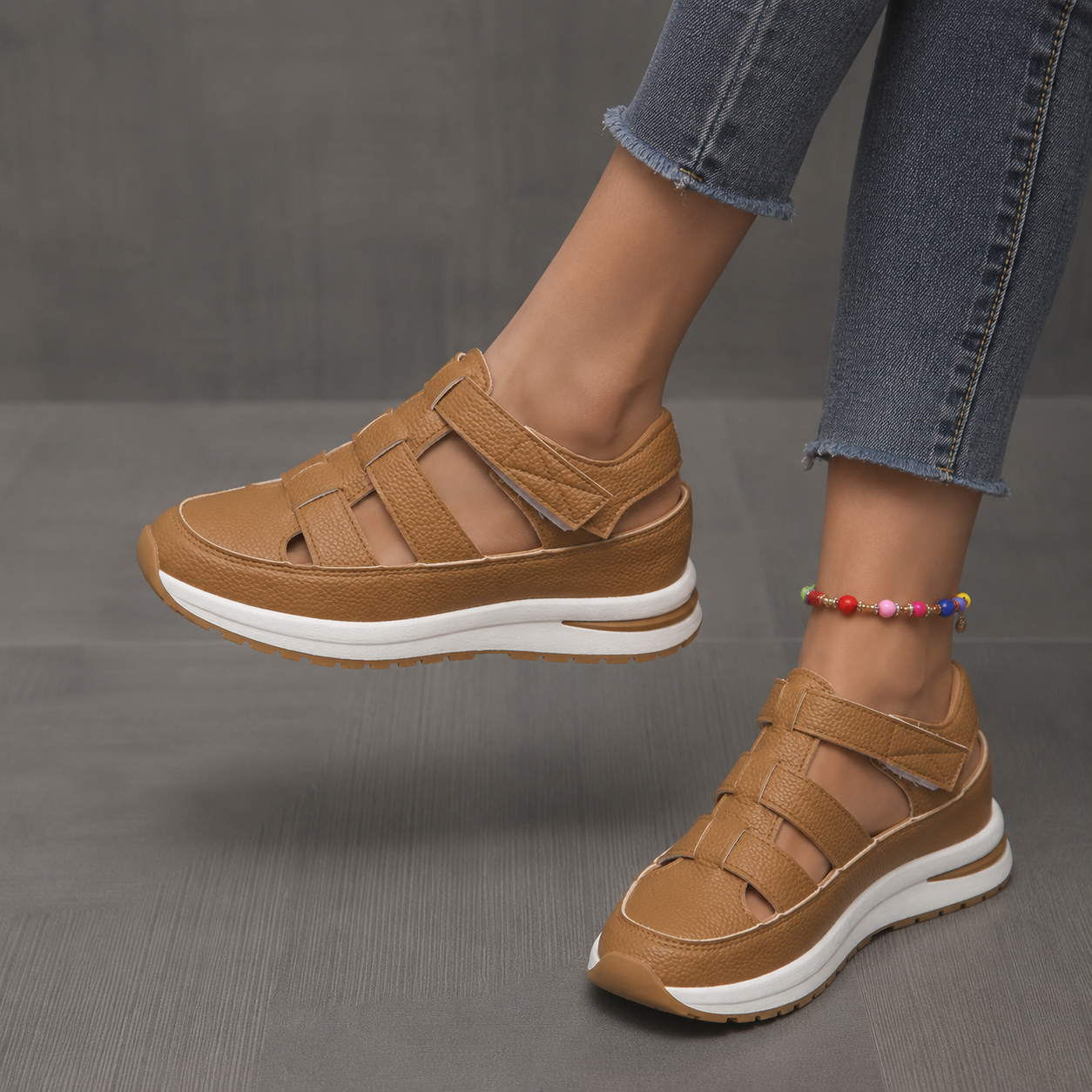 Angelia | Sneakers ortopediche aperte