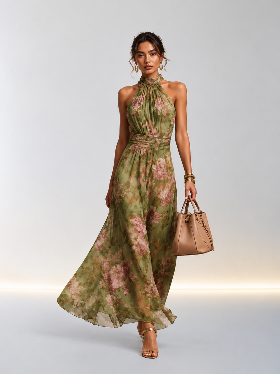 Serena | Abito Floreale Elegante