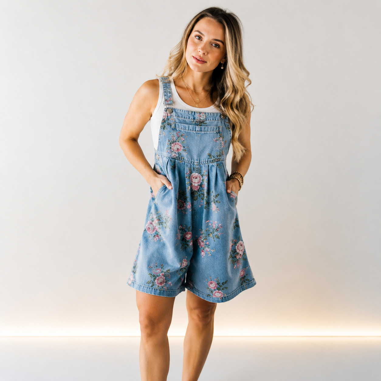 Cherelle | Tuta Denim dal Fascino Casual Chic