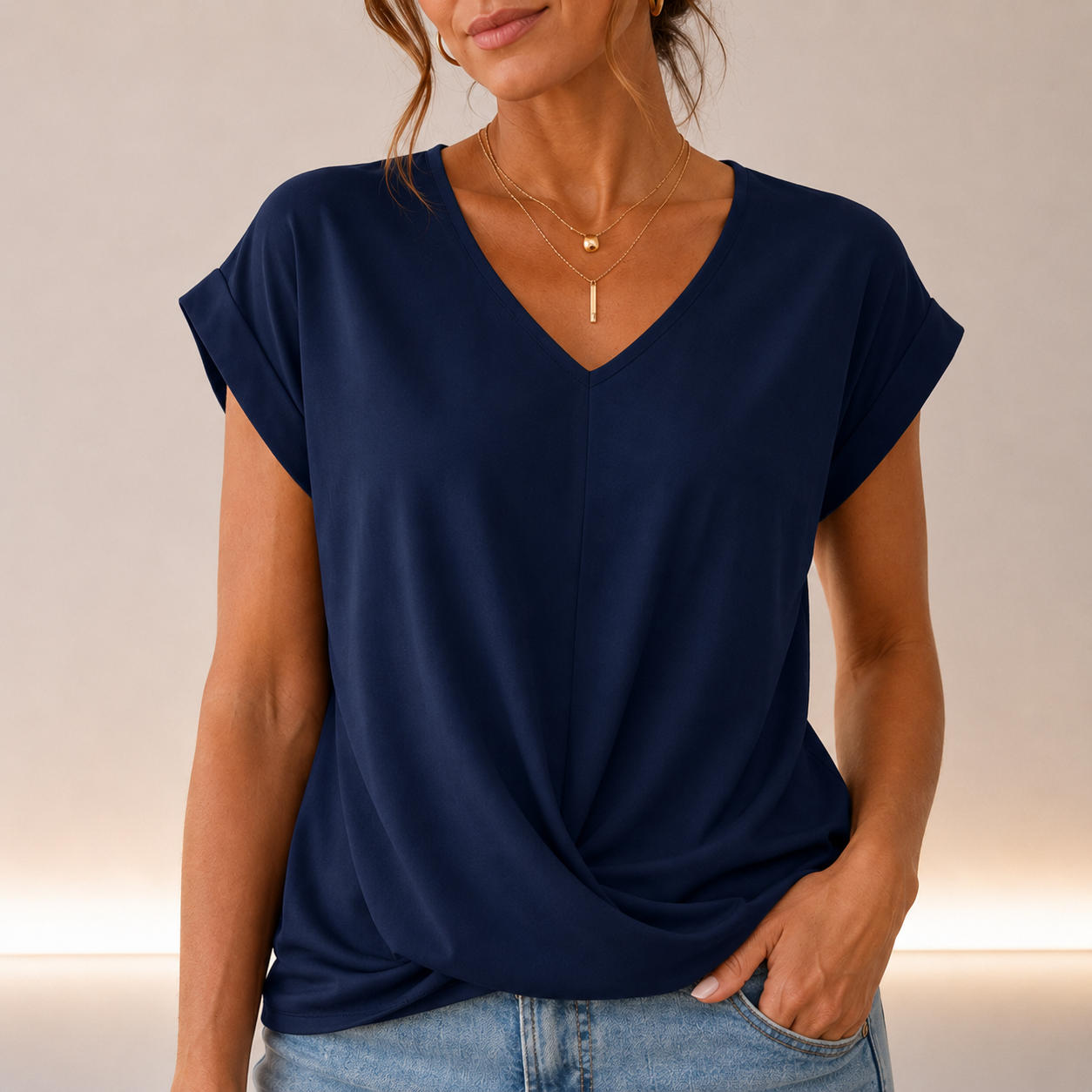 Giulia | Blusa Incrociata Morbida
